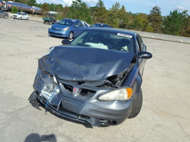 1G2NE52F24M616999 - 2004 PONTIAC GRAND AM S ნაცრისფერი ფოტო 2