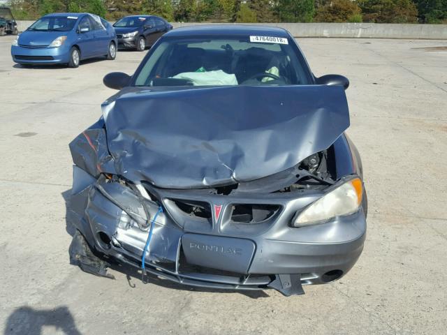 1G2NE52F24M616999 - 2004 PONTIAC GRAND AM S ნაცრისფერი ფოტო 7
