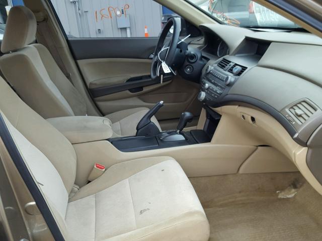 1HGCP26398A166661 - 2008 HONDA ACCORD LX GOLD photo 5