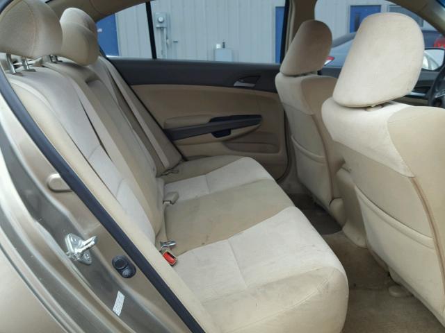 1HGCP26398A166661 - 2008 HONDA ACCORD LX GOLD photo 6