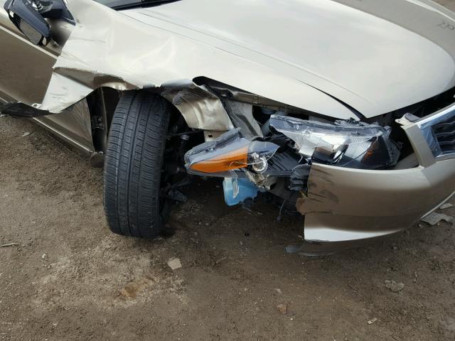 1HGCP26398A166661 - 2008 HONDA ACCORD LX GOLD photo 9