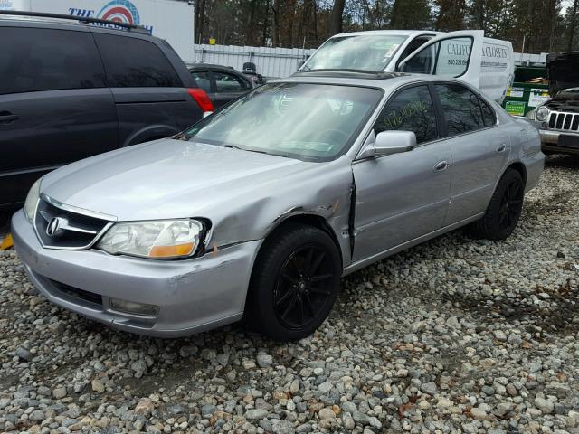 19UUA56893A000670 - 2003 ACURA 3.2TL TYPE SILVER photo 2