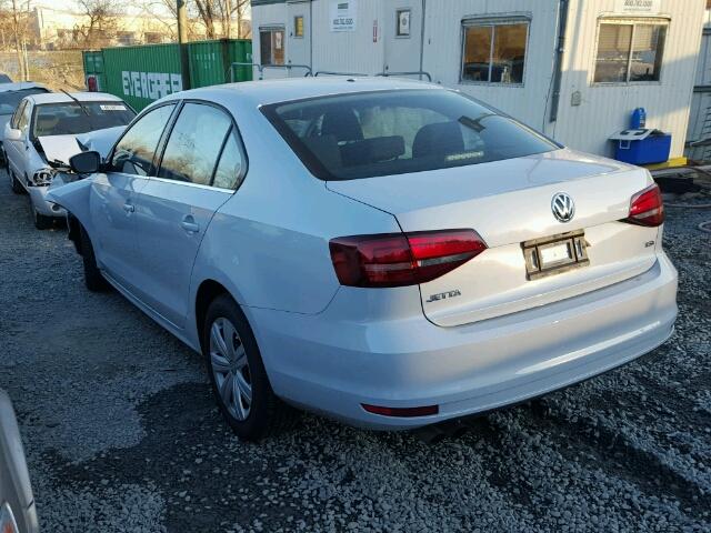 3VW2B7AJ5HM366657 - 2017 VOLKSWAGEN JETTA S 白色 照片 3