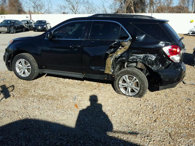 2CNFLEEW1A6209229 - 2010 CHEVROLET EQUINOX LT BLACK photo 9