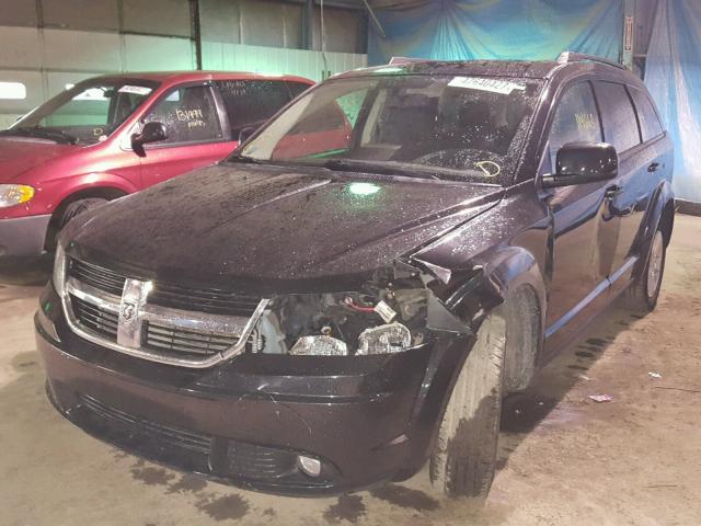 3D4PG5FV0AT145959 - 2010 DODGE JOURNEY SX BLUE photo 2