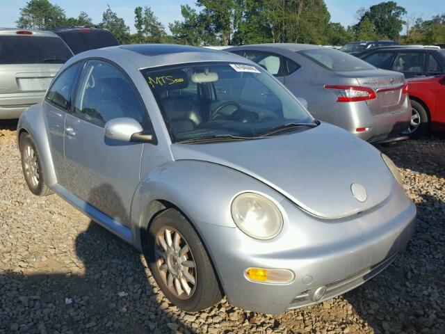 3VWCR31C45M418222 - 2005 VOLKSWAGEN NEW BEETLE Gümüş foto 1