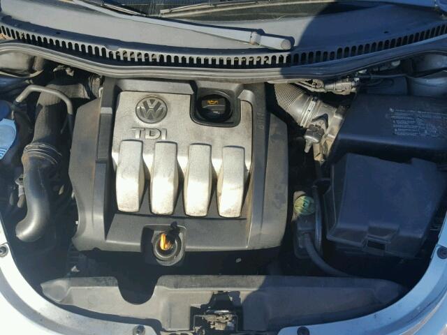 3VWCR31C45M418222 - 2005 VOLKSWAGEN NEW BEETLE Gümüş foto 7