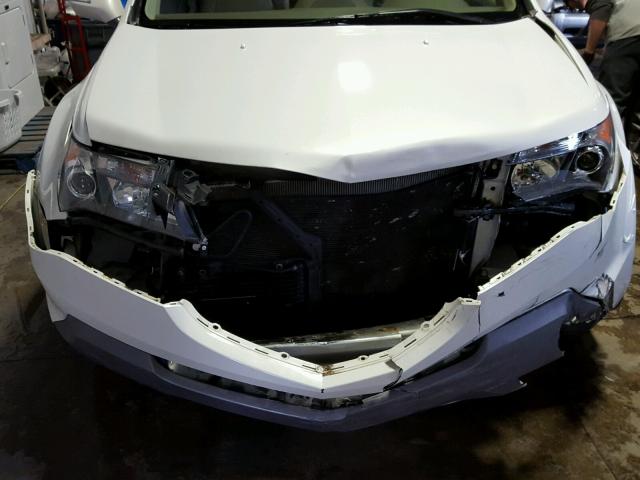 2HNYD28859H509940 - 2009 ACURA MDX SPORT WHITE photo 9