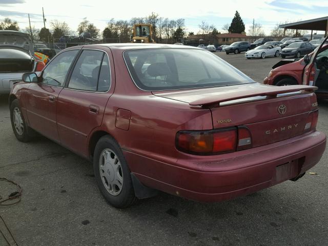 4T1GK13E4SU066189 - 1995 TOYOTA CAMRY XLE RED photo 3