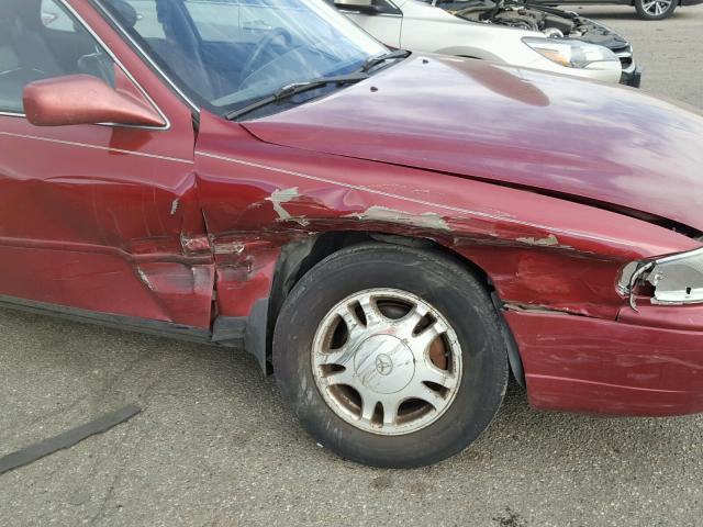 4T1GK13E4SU066189 - 1995 TOYOTA CAMRY XLE RED photo 9