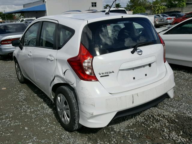 3N1CE2CP7HL358152 - 2017 NISSAN VERSA NOTE WHITE photo 3