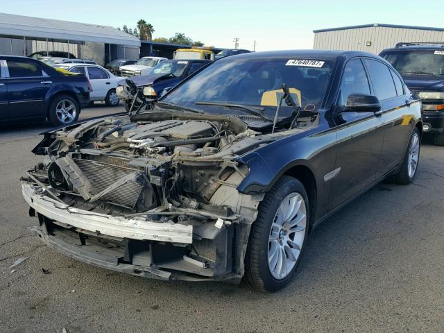 WBAYE4C59ED138183 - 2014 BMW 740 LI BLACK photo 2