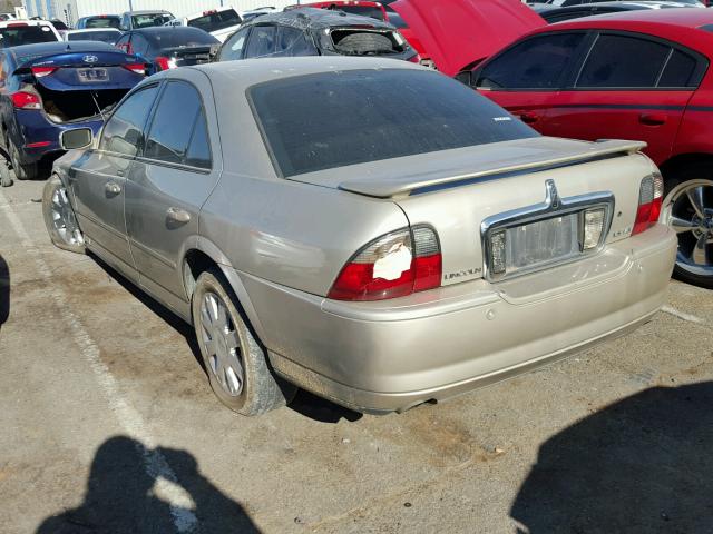 1LNHM87A44Y624889 - 2004 LINCOLN LS 棕色 照片 3