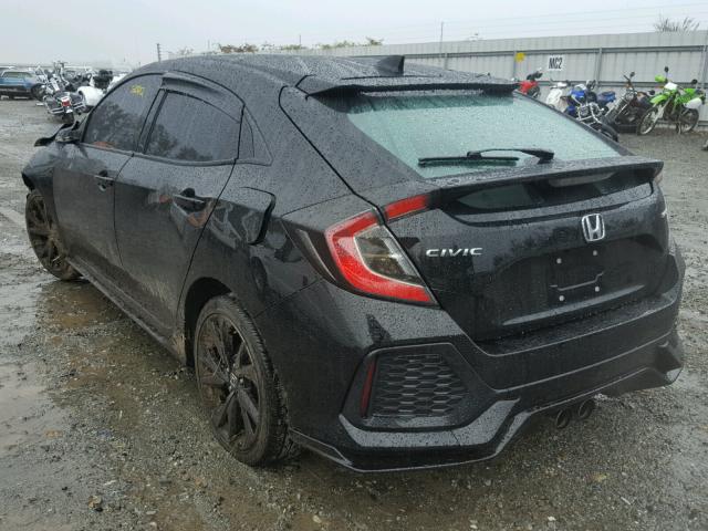 SHHFK7H4XHU406173 - 2017 HONDA CIVIC SPOR BLACK photo 3