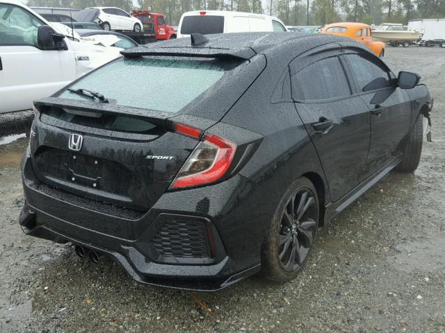 SHHFK7H4XHU406173 - 2017 HONDA CIVIC SPOR BLACK photo 4