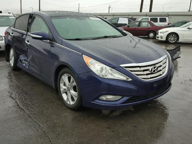 5NPEC4AC2DH695524 - 2013 HYUNDAI SONATA SE 蓝色 照片 1