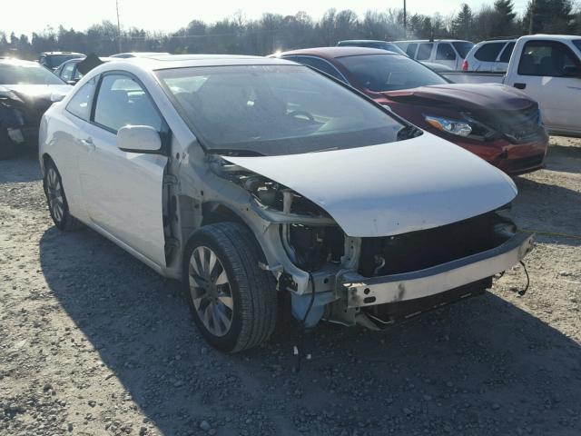 2HGFG12919H504218 - 2009 HONDA CIVIC EXL WHITE photo 1