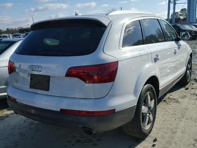 WA1LGAFE0CD008818 - 2012 AUDI Q7 PREMIUM WHITE photo 4