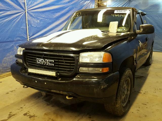 2GTEK19T4Y1172499 - 2000 GMC NEW SIERRA BLACK photo 2