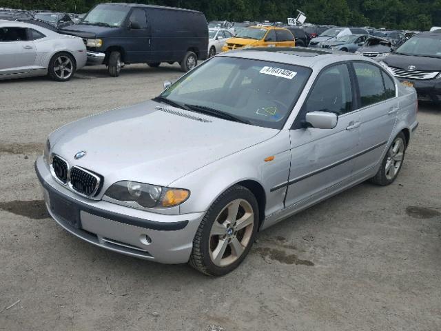 WBAEW53444PN35598 - 2004 BMW 330 XI SILVER photo 2