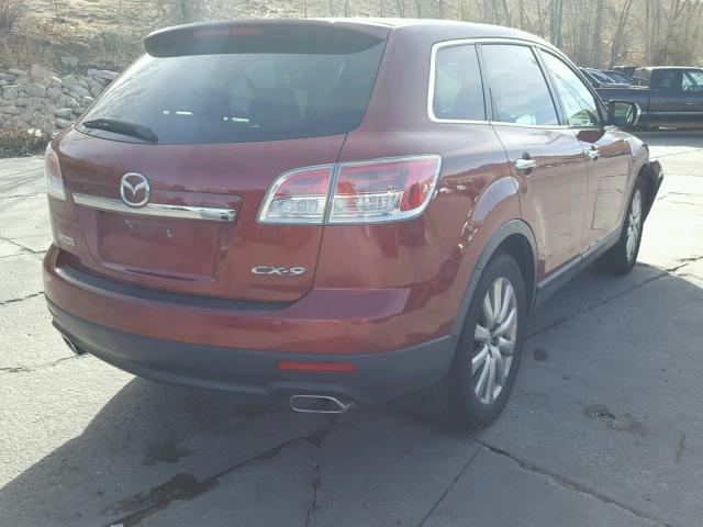 JM3TB28Y570116244 - 2007 MAZDA CX-9 RED photo 4