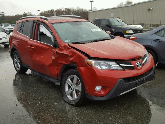 2T3RFREV0FW267321 - 2015 TOYOTA RAV4 XLE RED photo 1