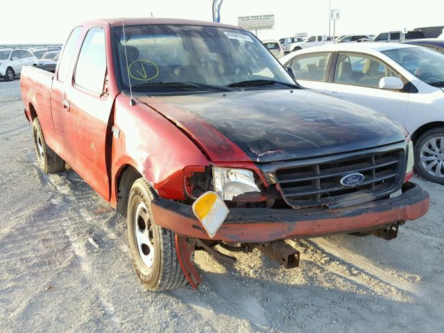 1FTRX17222NB00770 - 2002 FORD F150 RED photo 1