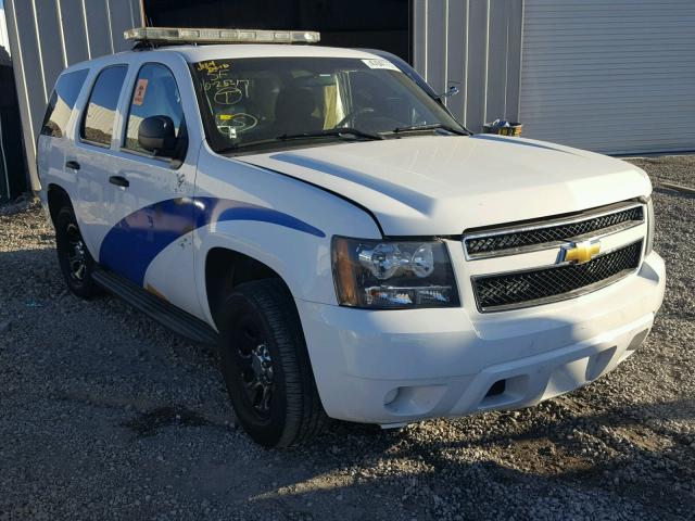 1GNLC2E03BR275618 - 2011 CHEVROLET TAHOE POLI WHITE photo 1