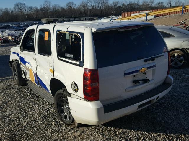 1GNLC2E03BR275618 - 2011 CHEVROLET TAHOE POLI WHITE photo 3