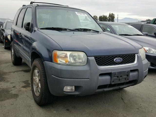 1FMYU93164KA15558 - 2004 FORD ESCAPE XLT BLUE photo 1