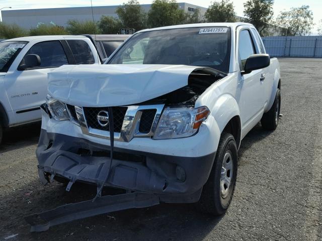 1N6BD0CT7DN732795 - 2013 NISSAN FRONTIER S WHITE photo 2