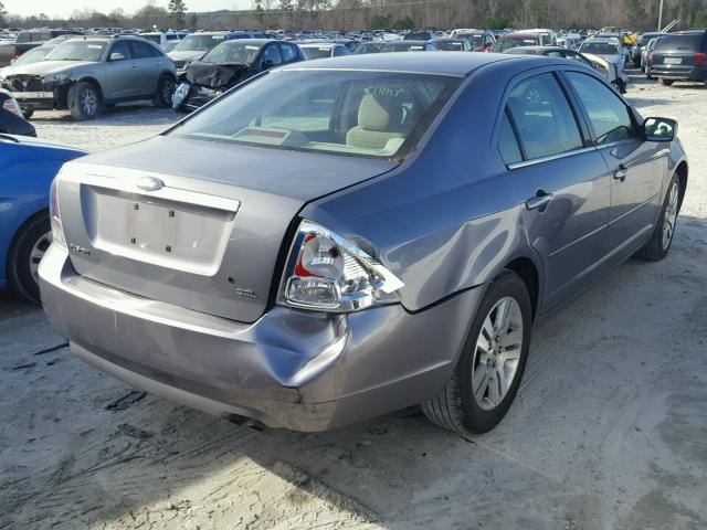 3FAHP08Z56R166451 - 2006 FORD FUSION SEL GRAY photo 4