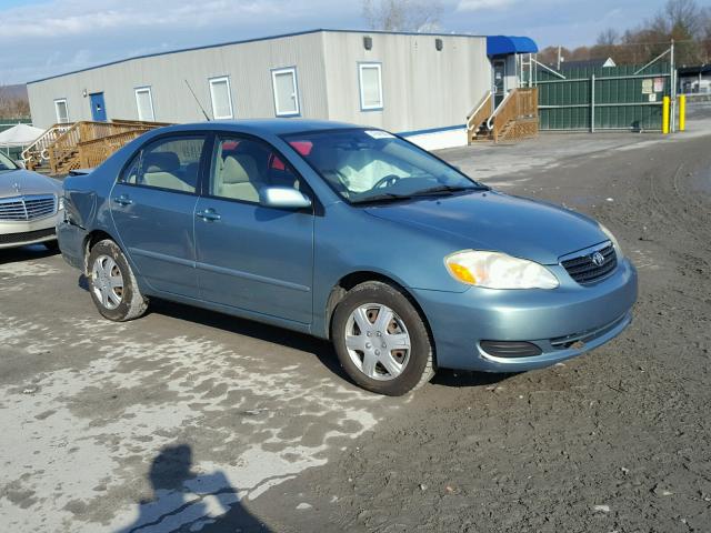 2T1BR30E05C473633 - 2005 TOYOTA COROLLA CE BLUE photo 1