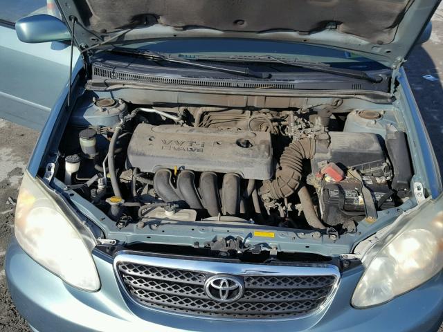 2T1BR30E05C473633 - 2005 TOYOTA COROLLA CE BLUE photo 7