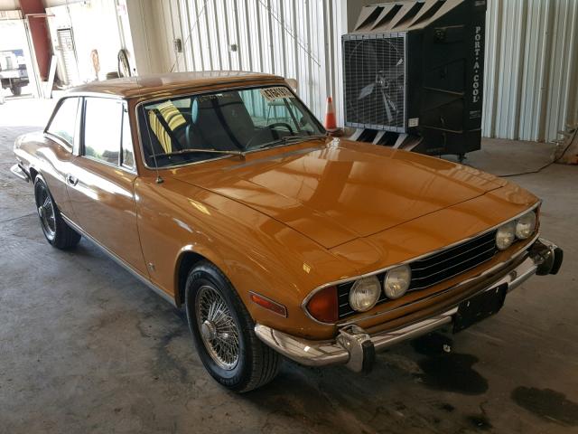 LE2695LBW - 1971 TRIUMPH CAR STAG YELLOW photo 1