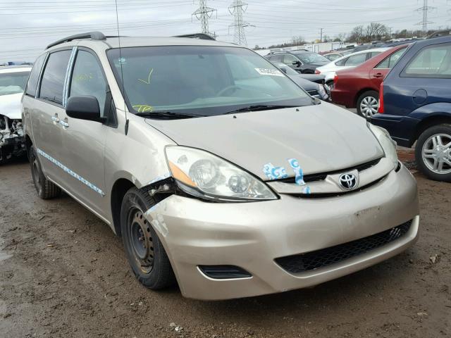 5TDZA23C76S444696 - 2006 TOYOTA SIENNA CE GOLD photo 1