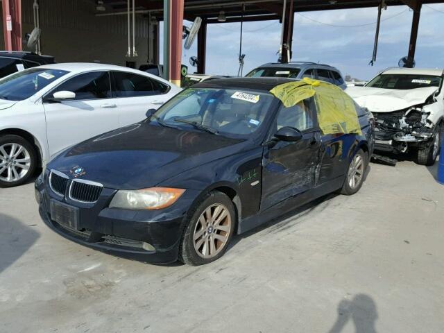 WBAVB13526KX46764 - 2006 BMW 325 I BLACK photo 2