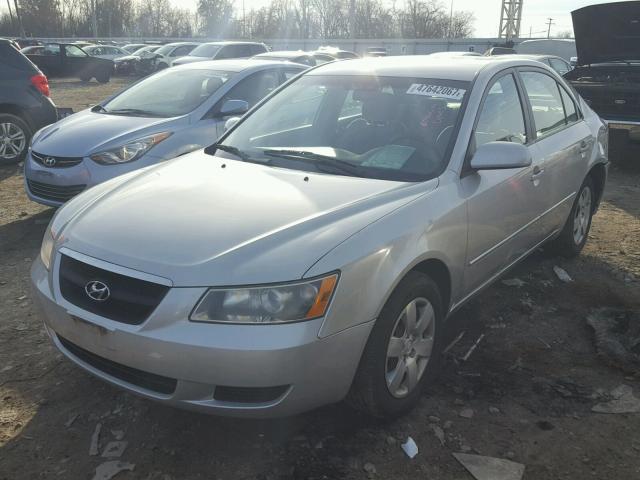 KMHET46C16A085094 - 2006 HYUNDAI SONATA GL GRAY photo 2