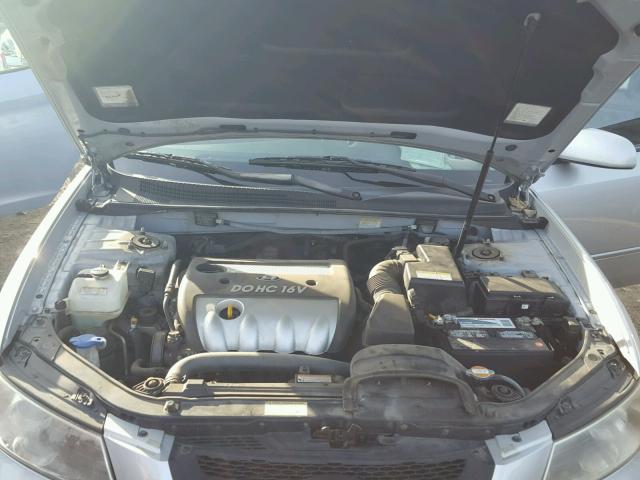 KMHET46C16A085094 - 2006 HYUNDAI SONATA GL GRAY photo 7