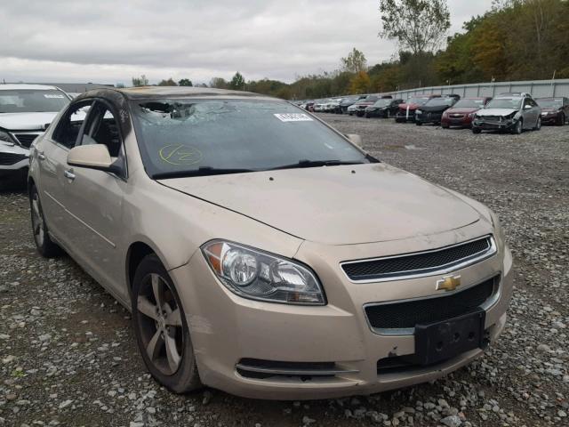 1G1ZC5EU0CF125825 - 2012 CHEVROLET MALIBU 1LT GOLD photo 1