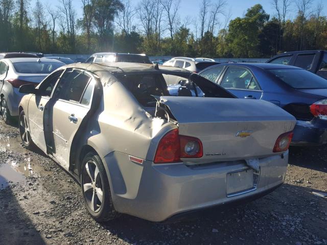 1G1ZC5EU0CF125825 - 2012 CHEVROLET MALIBU 1LT GOLD photo 3