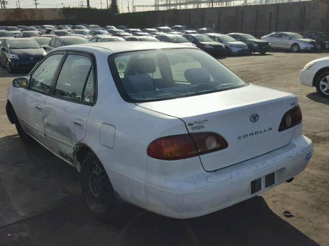 2T1BR12E72C559289 - 2002 TOYOTA COROLLA CE WHITE photo 3