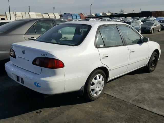 2T1BR12E72C559289 - 2002 TOYOTA COROLLA CE WHITE photo 4