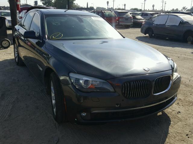 WBAKA8C53BCY36931 - 2011 BMW 750I GRAY photo 1