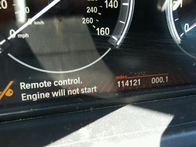 WBAKA8C53BCY36931 - 2011 BMW 750I GRAY photo 8