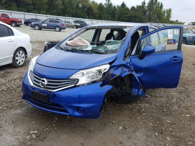 3N1CE2CP3GL395732 - 2016 NISSAN VERSA NOTE BLUE photo 2
