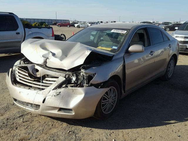 4T1BE46K77U528627 - 2007 TOYOTA CAMRY NEW BEIGE photo 2