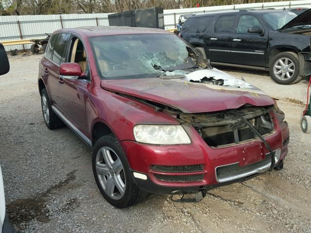 WVGCM67L14D034771 - 2004 VOLKSWAGEN TOUAREG 4. RED photo 1