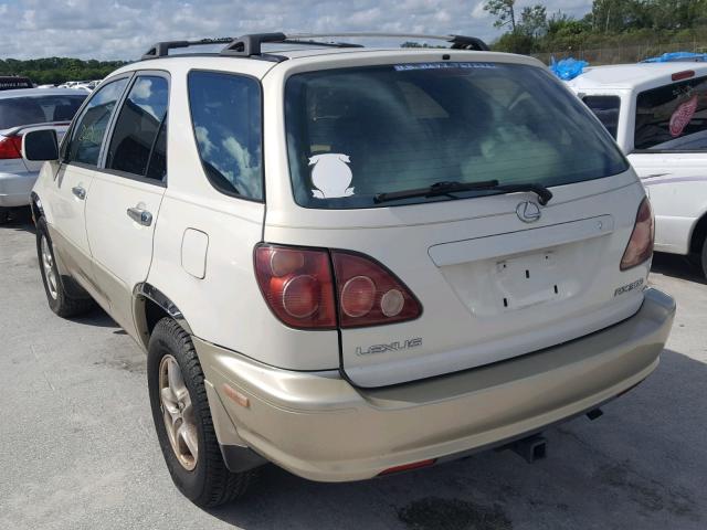 JT6GF10U7Y0045851 - 2000 LEXUS RX 300 CREAM photo 3