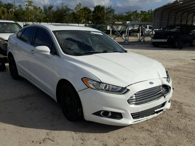 3FA6P0H93DR255231 - 2013 FORD FUSION SE WHITE photo 1